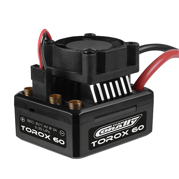 image CORALLY SPEED CONTROLLER TOROX 60 BRUSHLESS 2-3S - Image 1