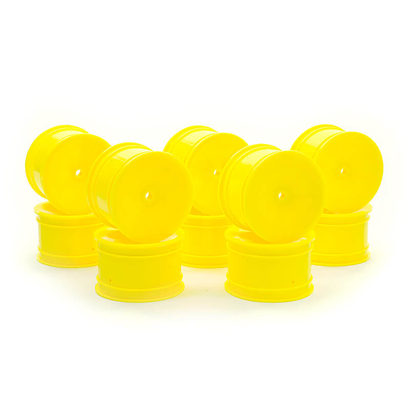 image CENTRO 1/10 DISHED BUGGY REAR WHEEL YELLOW - 5 PAIRS - Image 1