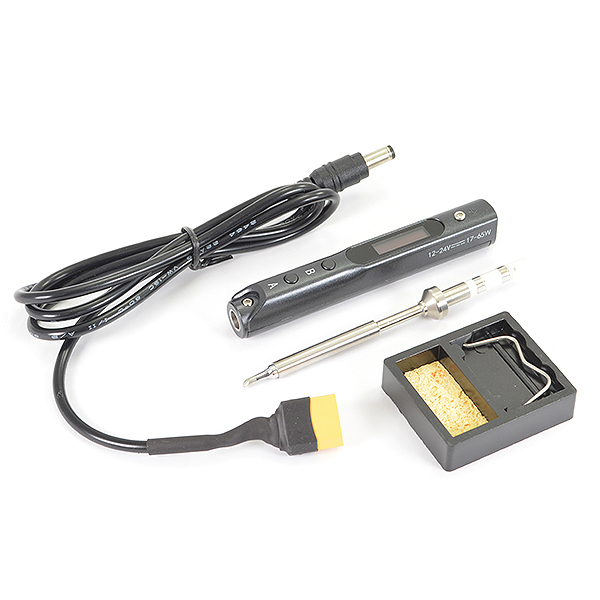 image CENTRO MINI ELECTRIC INTELLIGENT SOLDERING IRON WITH XT60 CONNECTOR - Image 1
