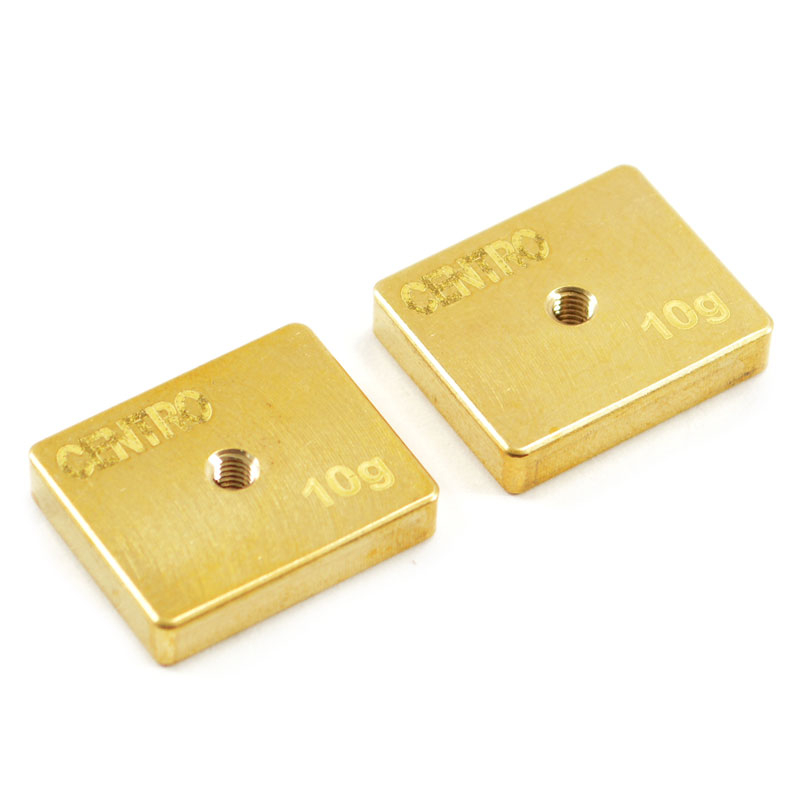 image CENTRO PRECISION BRASS 10G BALANCING WEIGHTS (PR) - Image 1