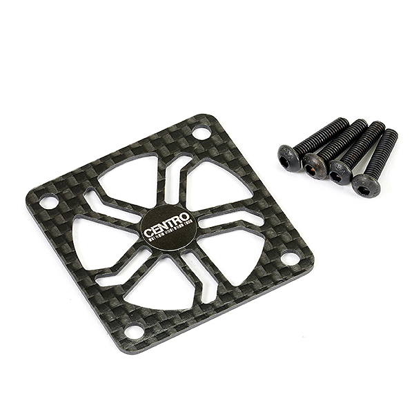 image CENTRO GRAPHITE FAN COVER 40X40MM - Image 1