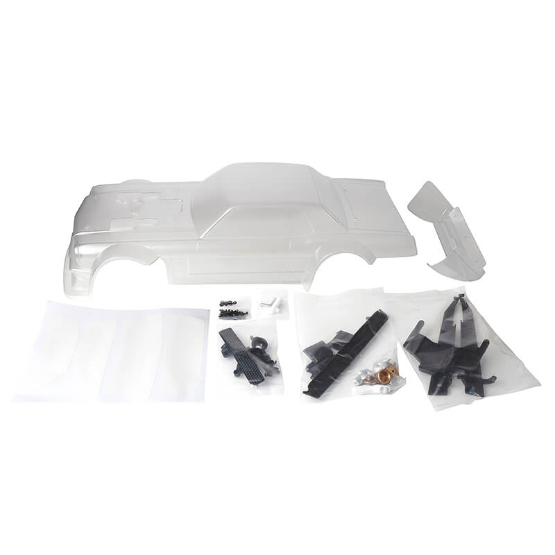 image TEAM ASSOCIATED SR7 HOONICORN BODY SET CLEAR - Image 1