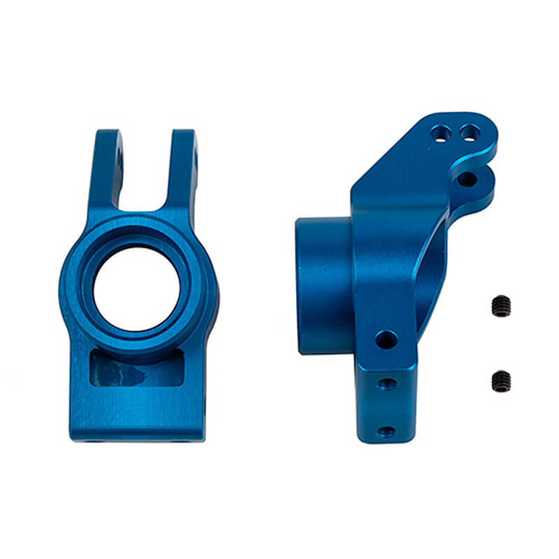 image TEAM ASSOCIATED SR7 FT REAR HUBS ALUMINIUM - Image 1