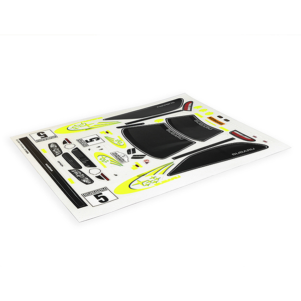 image CARISMA GT24 SUBARU DECAL SHEET SET - Image 1