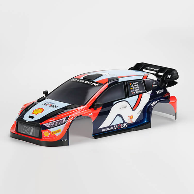 image CARISMA M48S HYUNDAI i20N RALLY1 PAINTED BODYSHELL SET - Image 1