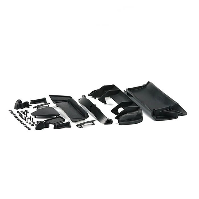 CARISMA M48S HYUNDAI i20N RALLY1 BODY PLASTIC PARTS SET - Image 1