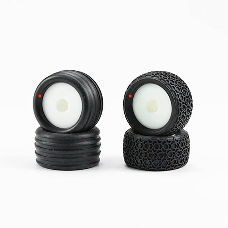 image CARISMA GT24ST TYRE SET MOUNTED (30 SHORE) - Image 1