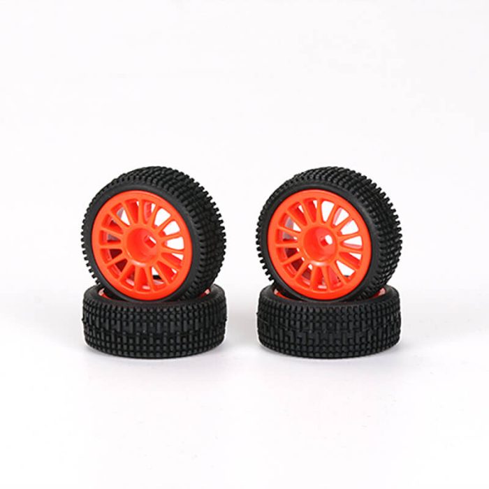 CARISMA GT24 HYUNDAI I20N RED WHEELS SET (MOUNTED) - Image 1