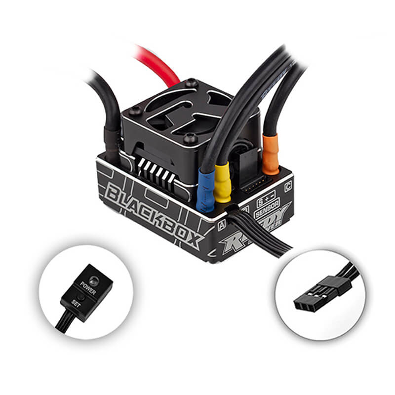 image REEDY BLACKBOX 880R 1/8TH COMPETITION BRUSHLESS ESC - Image 1