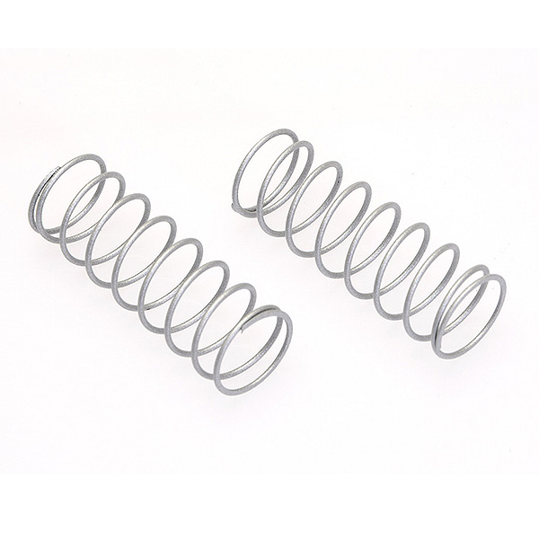 image CEN RACING SHOCK SPRING, (MATTE SILVER) 2PCS - Image 1
