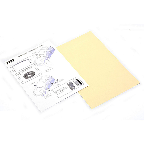 image CEN RACING FORD F-450 SD FRONT CLEAR BODY (FRONT ONLY) - Image 1