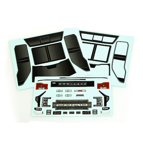 image CEN RACING FORD F450 DECAL SHEET - Image 1