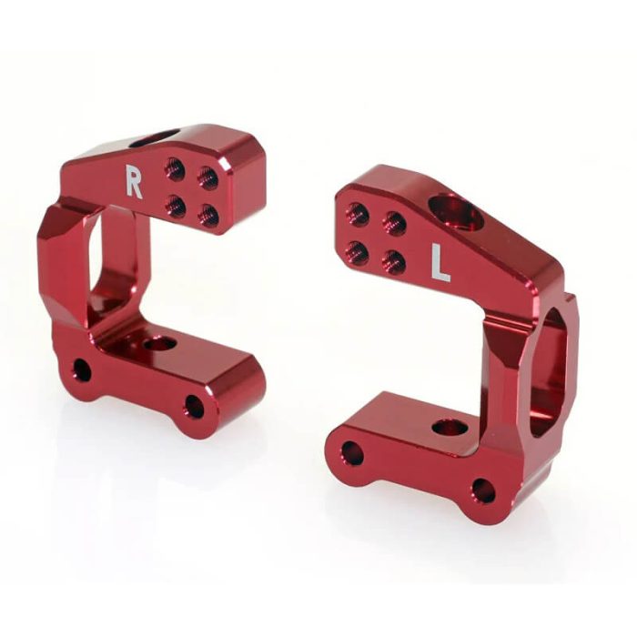 CEN RACING STEERING HUB CARRIERS L/R CNC ALUMINIUM (1/8TH PUMA RALLY1) - Image 1
