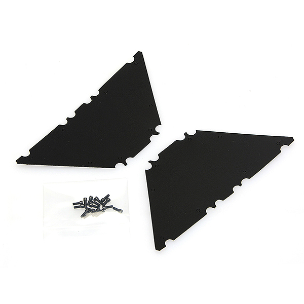 image CEN RACING FRAME PROTECTOR, BLACK (2PCS) - Image 1