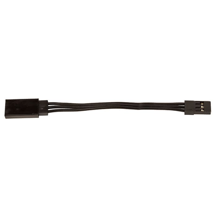 REEDY 75mm SERVO EXTENSION WIRE BLACK (2.95IN) - Image 1