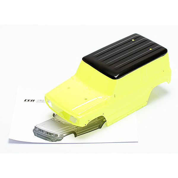 image CEN RACING SUZUKI JIMNY PAINTED BODY ONLY (STOCK YELLOW) - Image 1