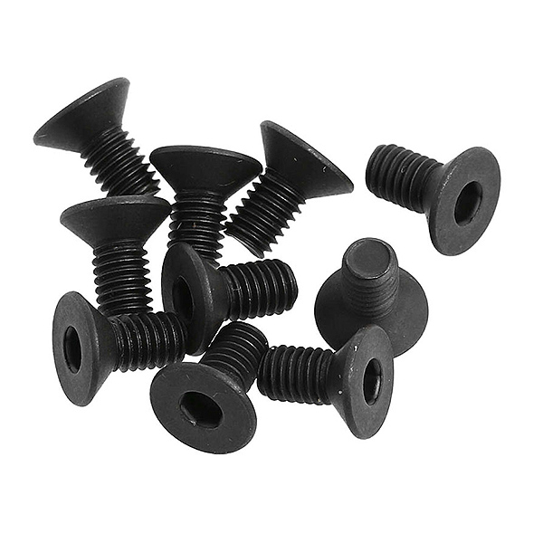 image CEN RACING M3X6MM FLAT HEAD SOCKET SCREW (10PCS) - Image 1