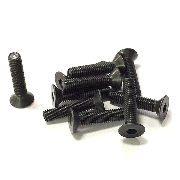 image CEN RACING M3X14MM HEX SOCKET FLAT HEAD SOCKET SCREW (10PCS) - Image 1
