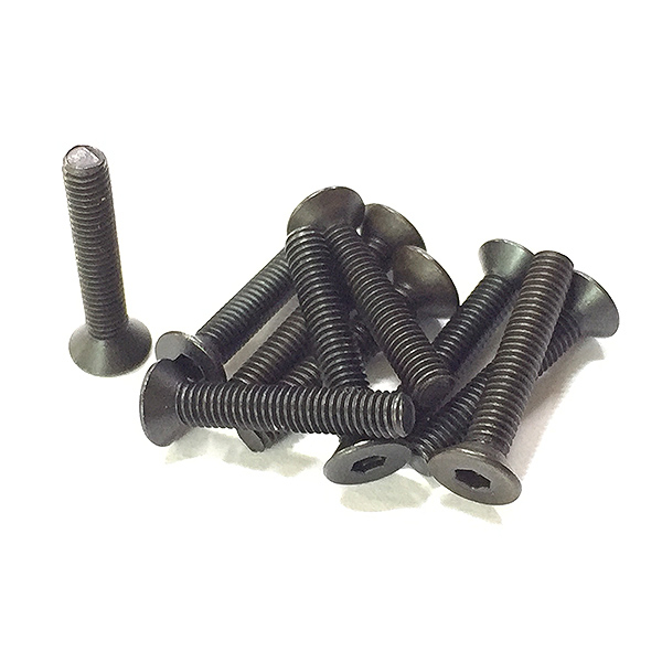 image CEN RACING M3X17MM HEX SOCKET FLAT HEAD SOCKET SCREW (10PCS) - Image 1