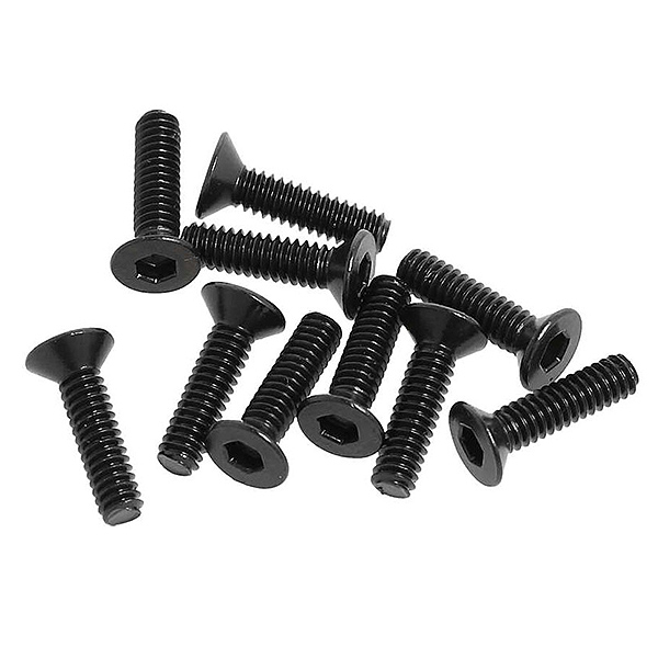 image CEN RACING M2X8MM FLAT HEAD SOCKET SCREW (10PCS) - Image 1