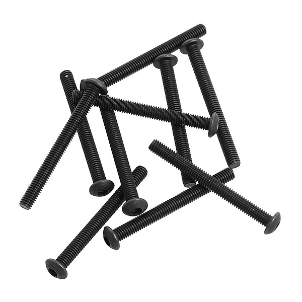 image CEN RACING M3X30MM BUTTON HEAD HEX SOCKET SCREW (10PCS) - Image 1