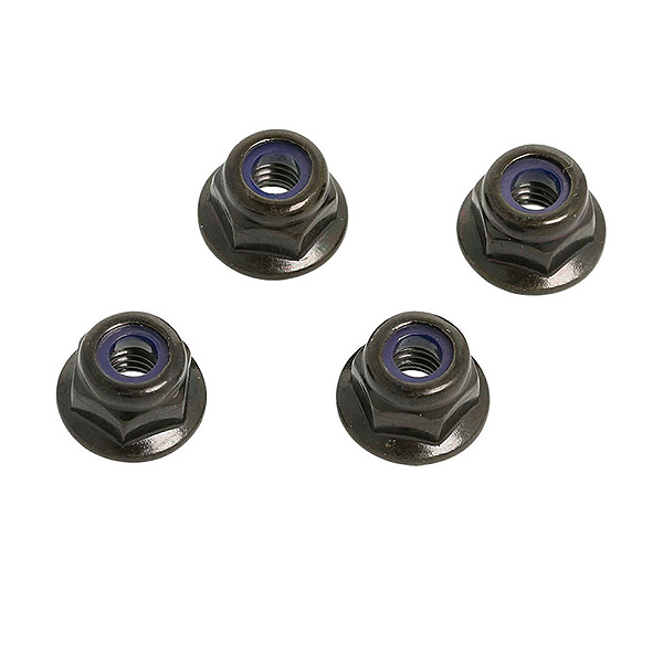 image CEN RACING M4 FLANGE LOCK NUT (4PCS) - Image 1