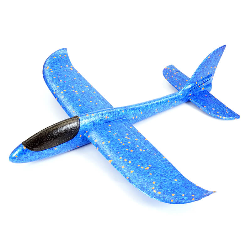 image CML HAND CHUCKIE FOAM GLIDER BLUE 480MM WINGSPAN - Image 1