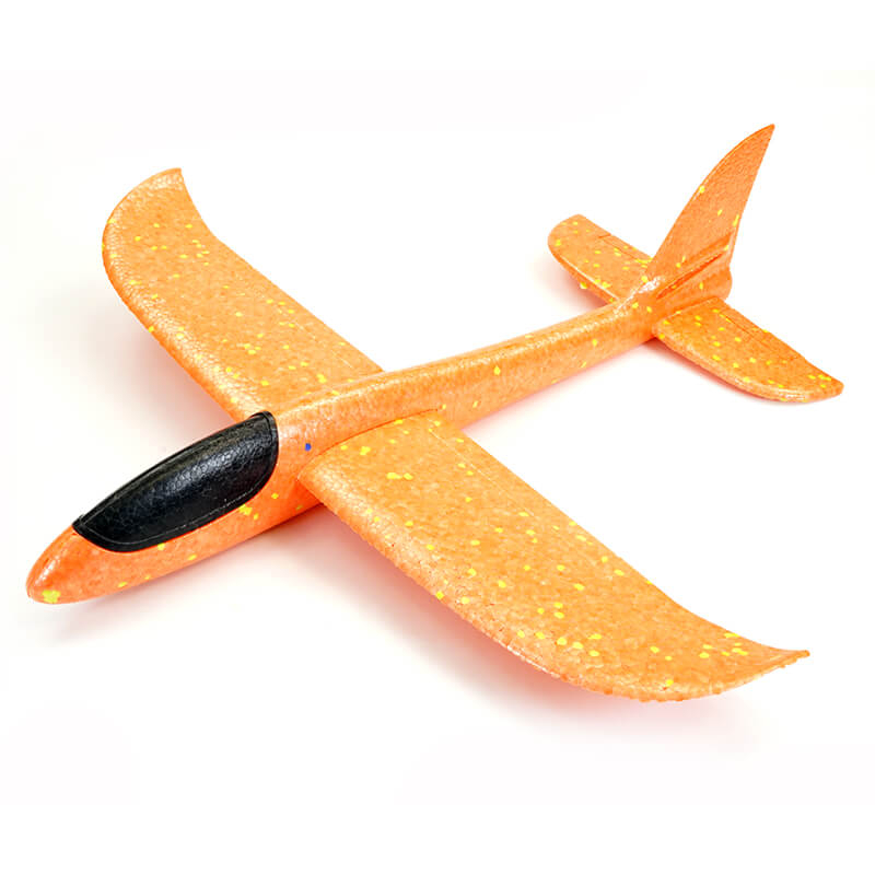 image CML HAND CHUCKIE FOAM GLIDER ORANGE 480MM WINGSPAN - Image 1