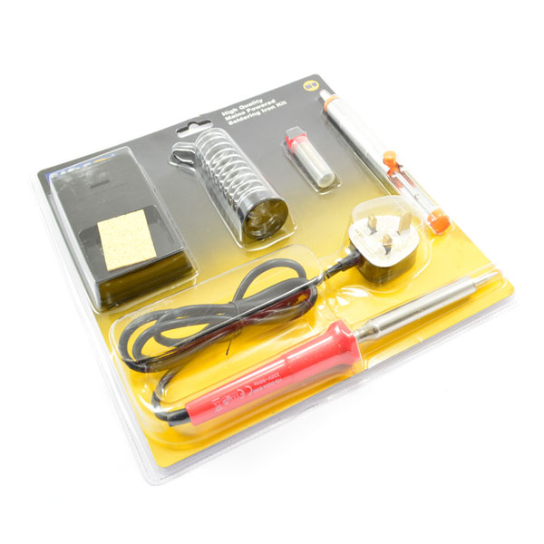 image CML 80w SOLDERING IRON w/240V SUPPLY SOLDERING KIT - Image 1