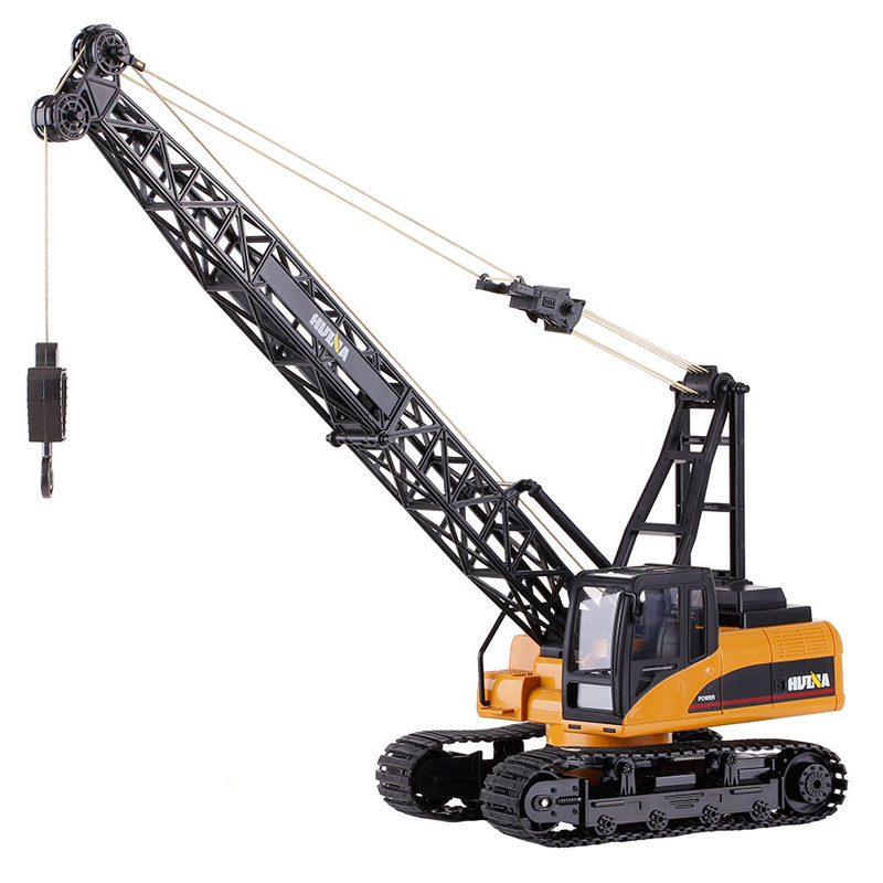 image HUINA 1/14 SCALE RC CRAWLER CRANE 2.4G 15CH WITH GRAB HOOK - Image 1