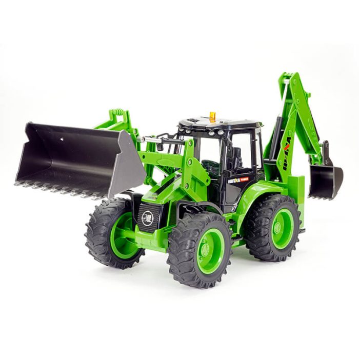 HUINA 1/14 BACKHOE EXCAVATOR TRACTOR 2.4G 9CH - Image 1