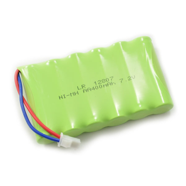 image HUINA 1550/1570/1573/1574/1577 BATTERY (6cell 400mAh 7.2V NI-MH) WHITE SM CONNECTOR - Image 1