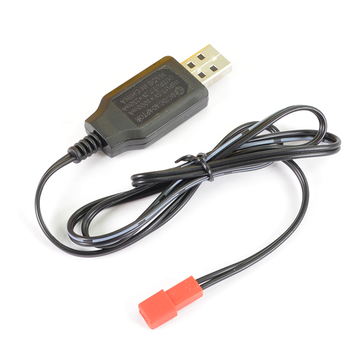 image HUINA 1550/1570/1573/1574/1577 USB CHARGER JST RED CONNECTOR - Image 1