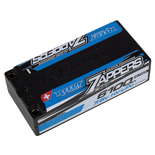 image REEDY ZAPPERS DR 6100MAH 130V 7.6V HV SHORTY 2S LIPO BATTERY - Image 1