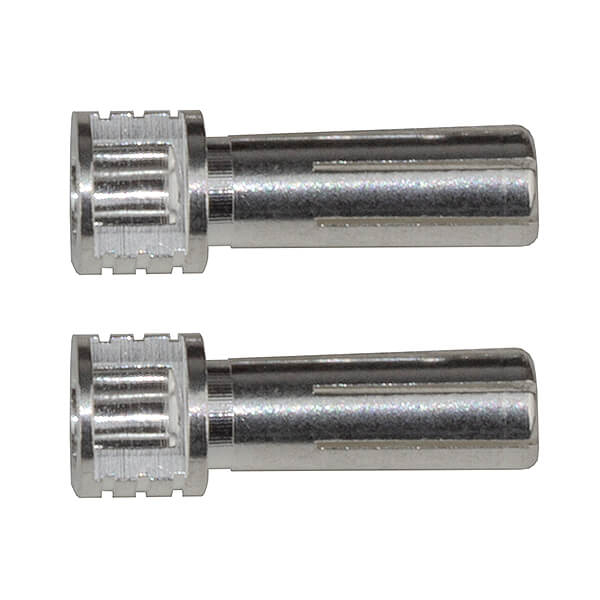 image REEDY GRIP BULLET CONNECTORS SILVER 5mm x 14mm (2) - Image 1