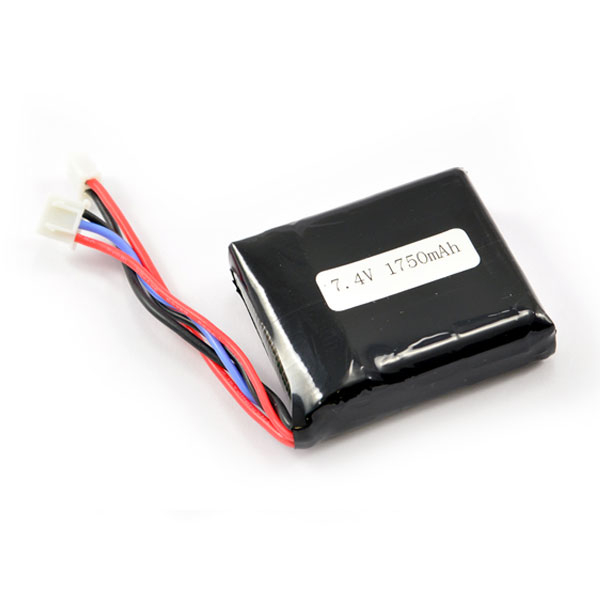 image DYNAM DETRUM 1750mAh 7.4V LI-PO RADIO BATTERY - Image 1