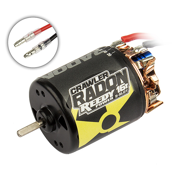 image REEDY RADON 2 CRAWLER 16T 5-SLOT 1850KV BRUSHED MOTOR (ENDURO) - Image 1