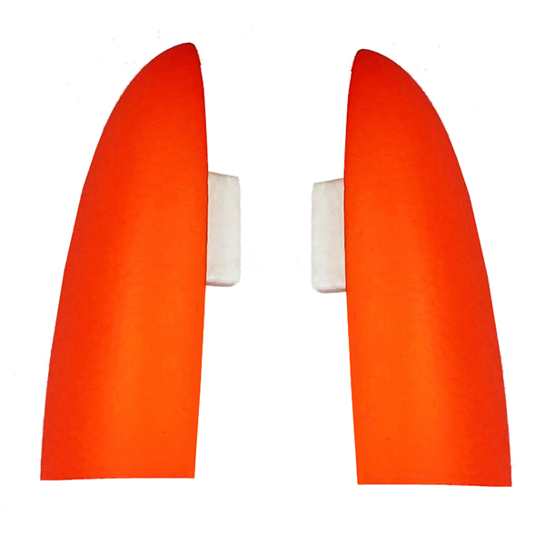 image DYNAM C188 WING TIPS (ORANGE) - Image 1
