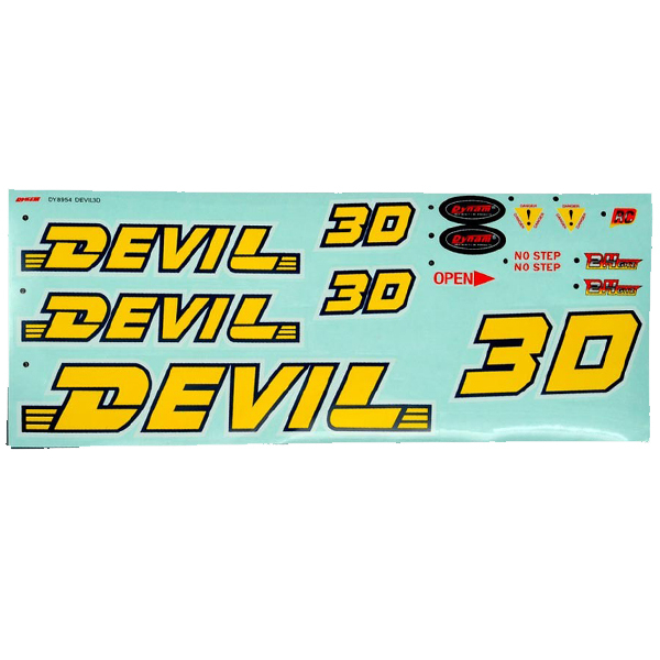 image DYNAM DEVIL DECAL - Image 1
