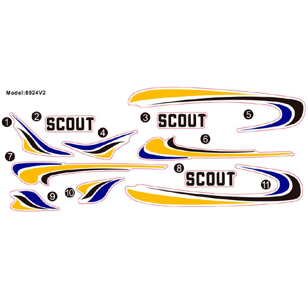 image DYNAM SCOUT DECAL - Image 1