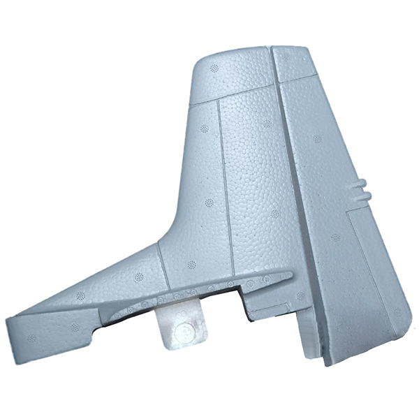 image DYNAM T28 TROJAN VERTICAL STABILIZER (GREY) - Image 1