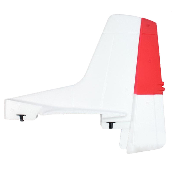 image DYNAM T28 TROJAN VERTICAL STABILIZER (RED) - Image 1