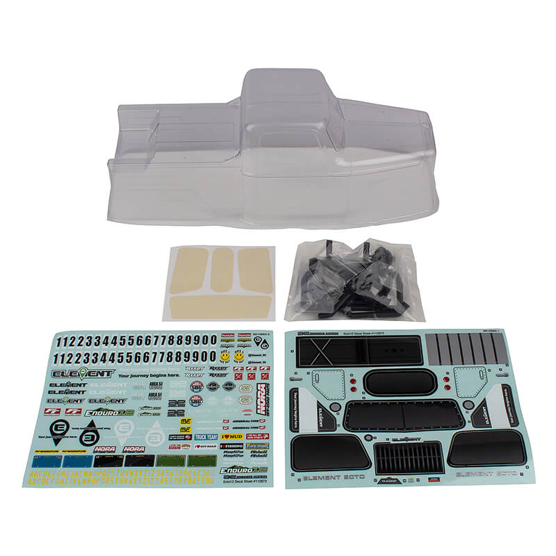 image ELEMENT RC ENDURO 12 ECTO BODY SET CLEAR - Image 1