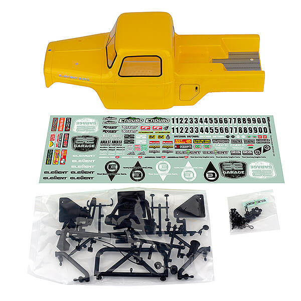 image ELEMENT RC ENDURO ECTO BODY SET - YELLOW - Image 1