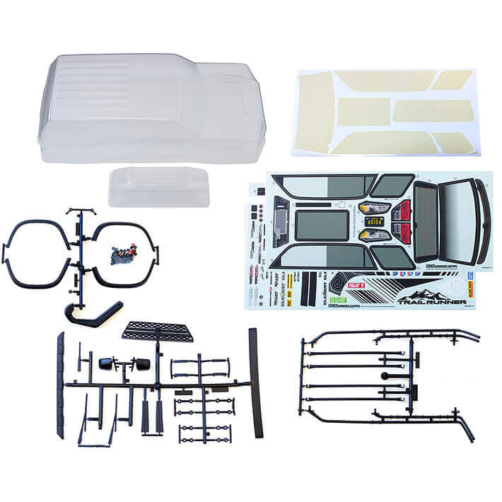 image ELEMENT RC TRAILRUNNER BODY CLEAR WITH ACCESSORIES - Image 1