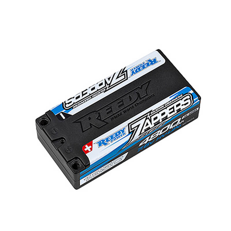 image REEDY ZAPPERS 'SG6' 4800MAH 135C 7.6V SHORTY LIPO BATTERY - Image 1