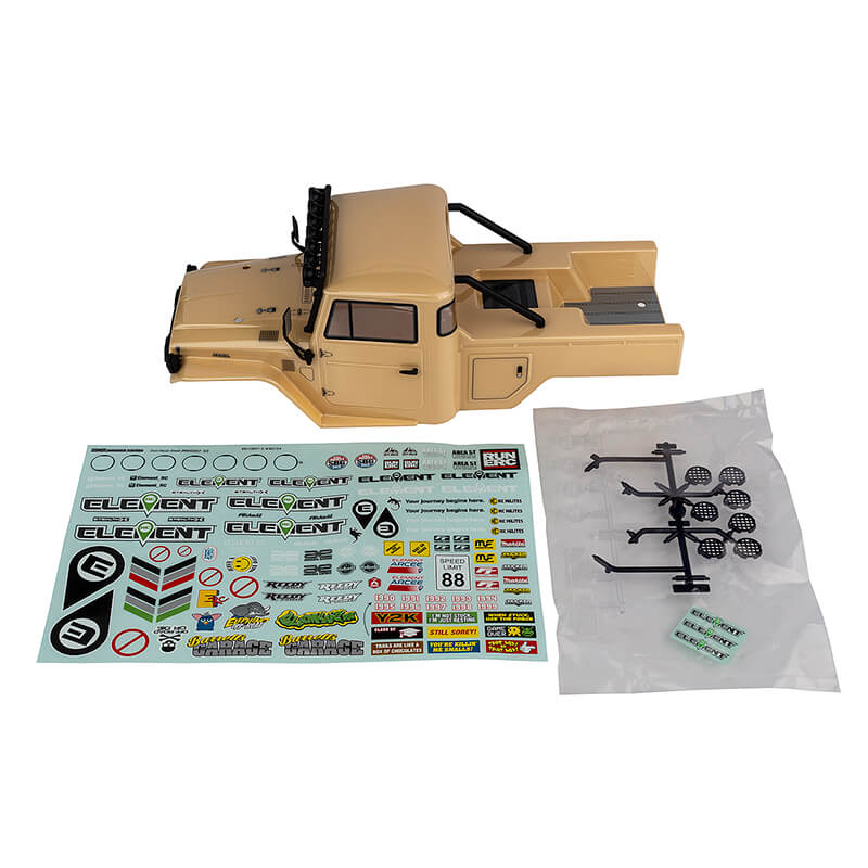 image ELEMENT RC ENDURO ZUUL BODY SET - TAN - Image 1