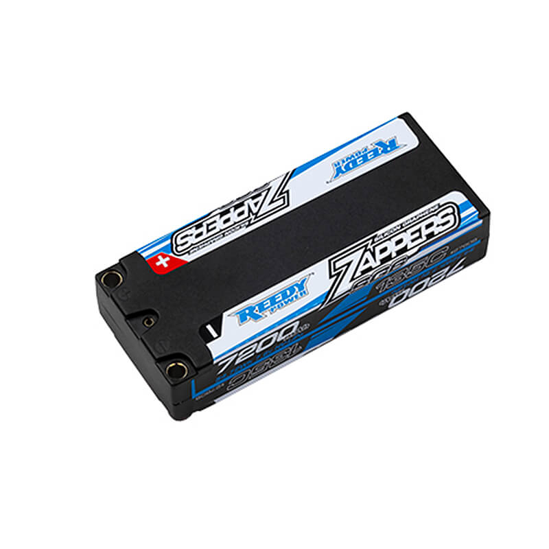 image REEDY ZAPPERS 'SG6' 7200MAH 135C 7.6V LONG SHORTY LIPO BAT - Image 1