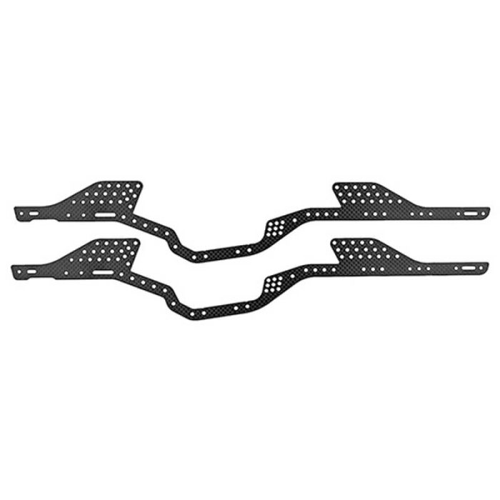 ELEMENT RC ENDURO COMP FOX CHASSIS RAILS (CARBON) - Image 1