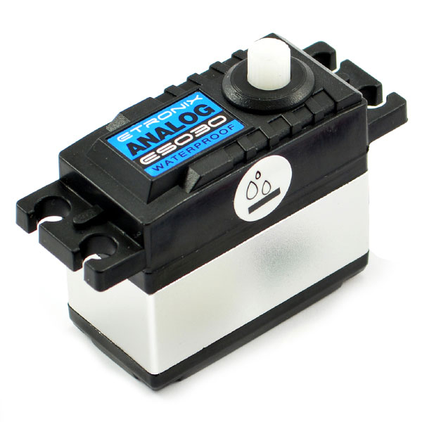image ETRONIX ES030 3KG ANALOG STANDARD WATERPROOF SERVO - Image 1